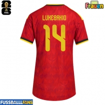 Belgien Dodi Lukebakio #14 Heimtrikot Frauen WM 2026 Kurzarm